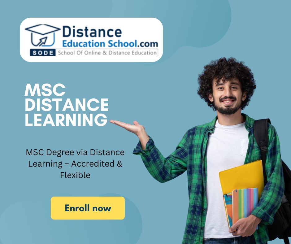 MSC IT From Distance Education