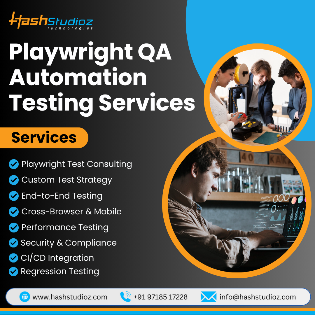 Reliable Playwright QA Automation Testing Services
