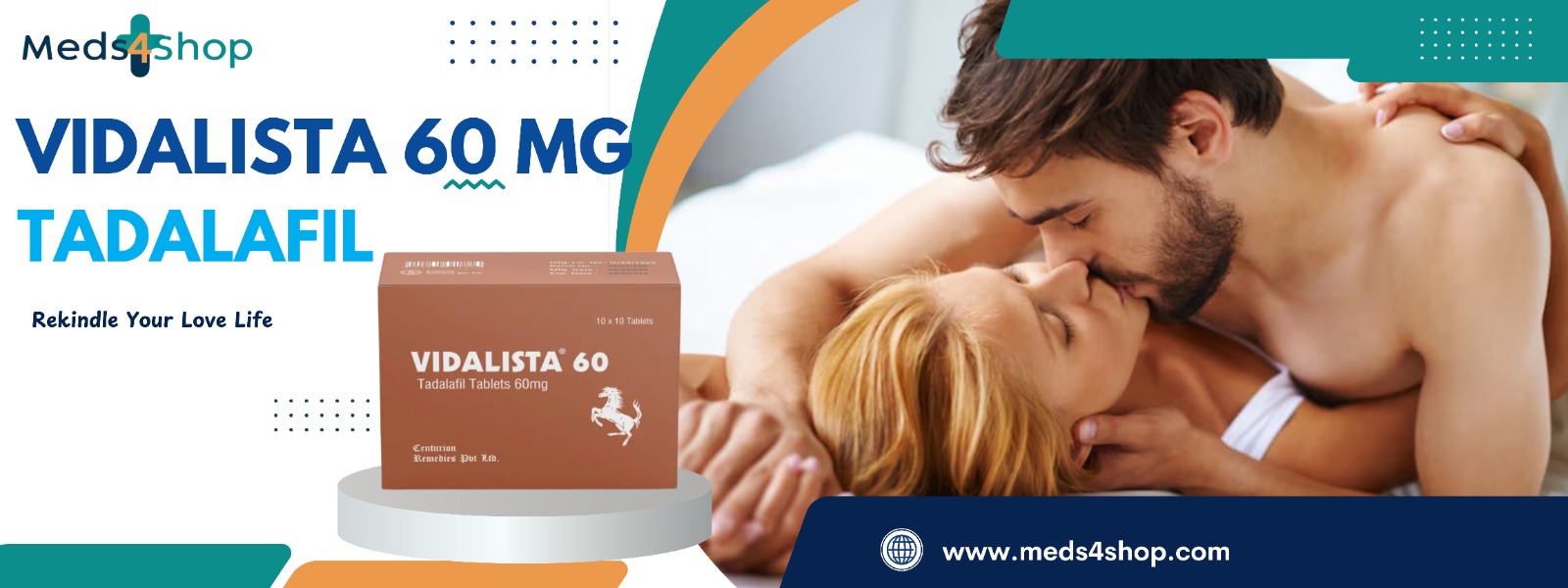 Vidalista 60 – Ideal for Severe Erectile Dysfunction