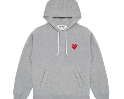 PLAY-GREY-PULLOVER-HOODIE