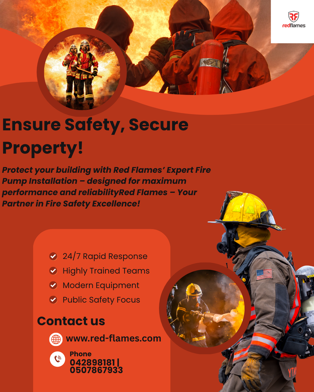 Fire Extinguisher in Dubai — Complete Guide by Red Flames Fire Protection Solutions LLC