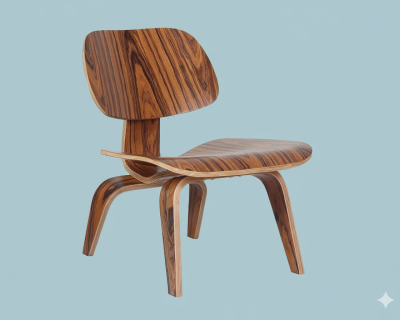 Eames-Style-LCW-Plywood-Rosewood-Chair