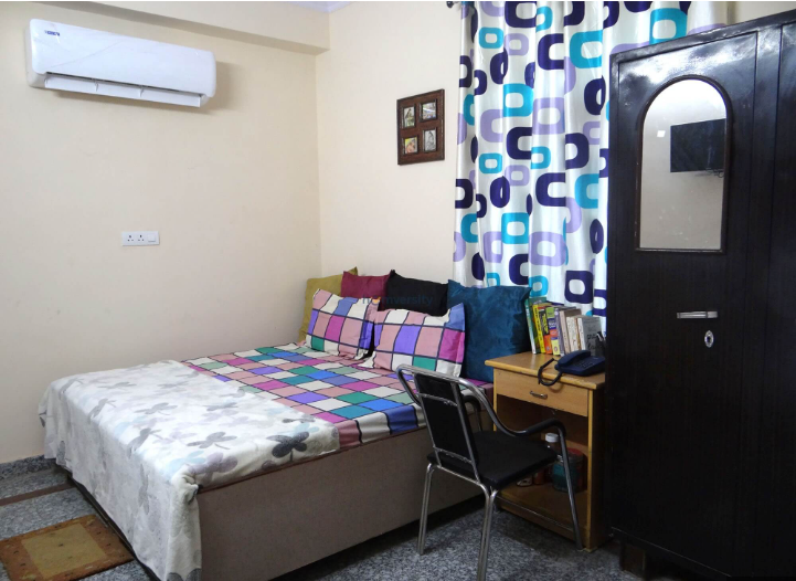 Does this Jaipur University PG provide all listed amenities?