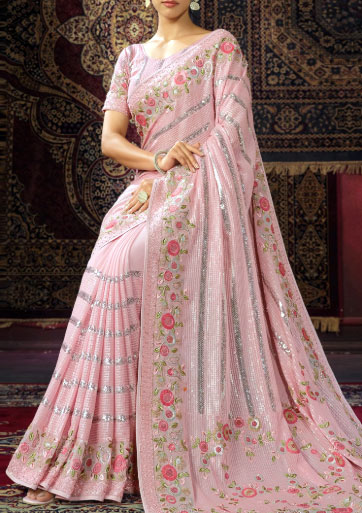 Is shopping easier when georgette saree prices listed?